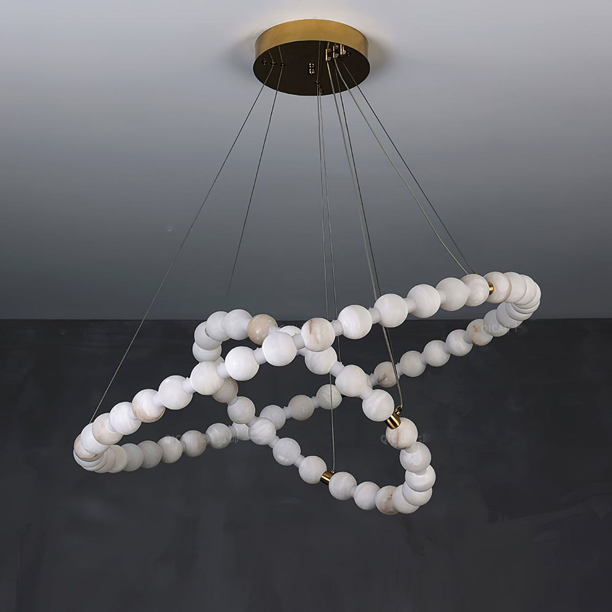 Eirelian modern Albast Hanglamp Kroonluchter