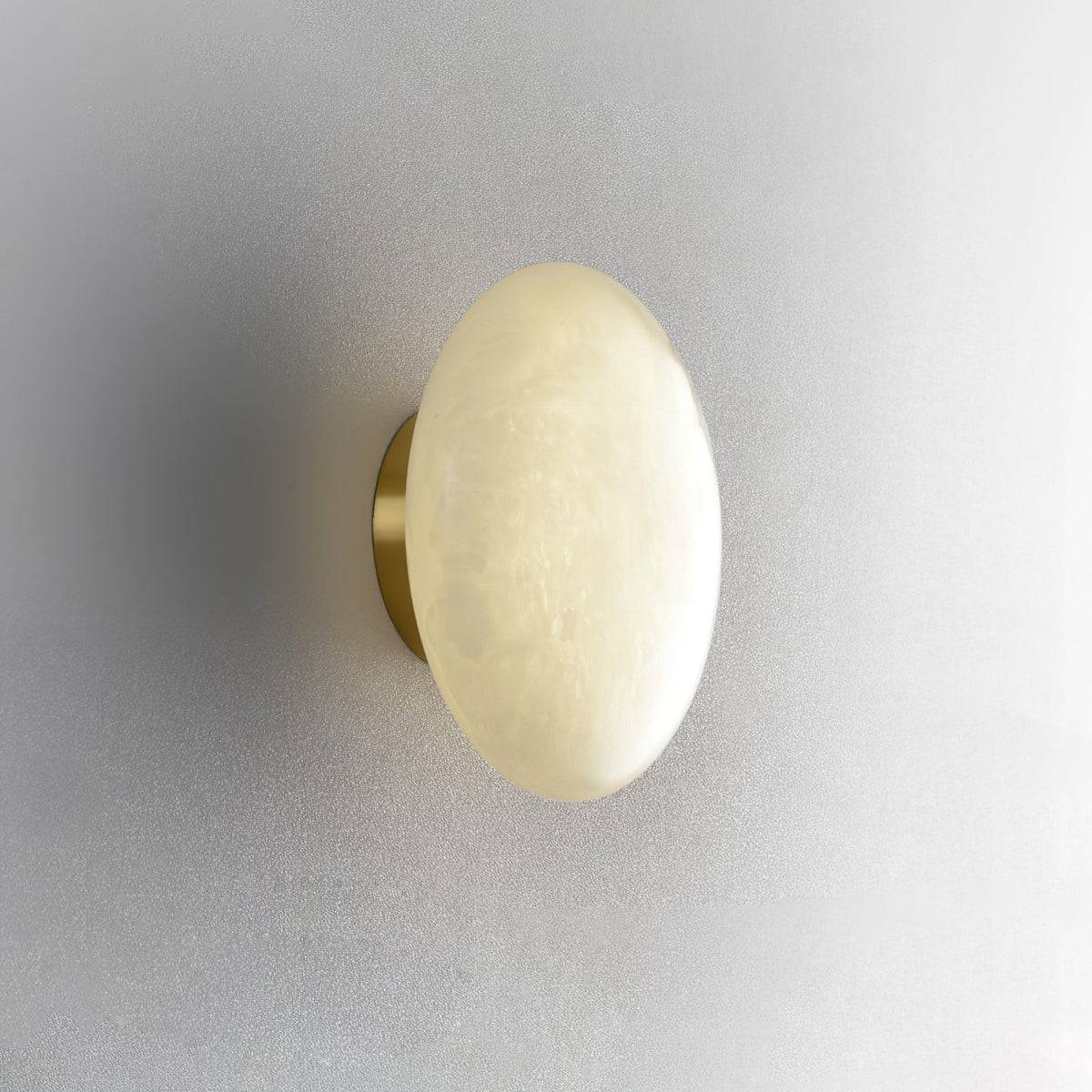 Vanorara minimalistische plafondlamp van albast