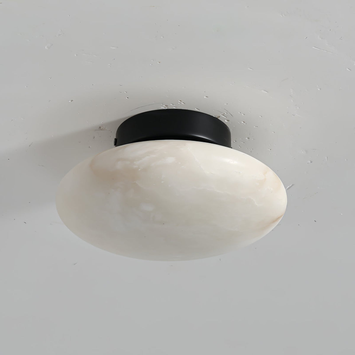 Vanorara minimalistische plafondlamp van albast