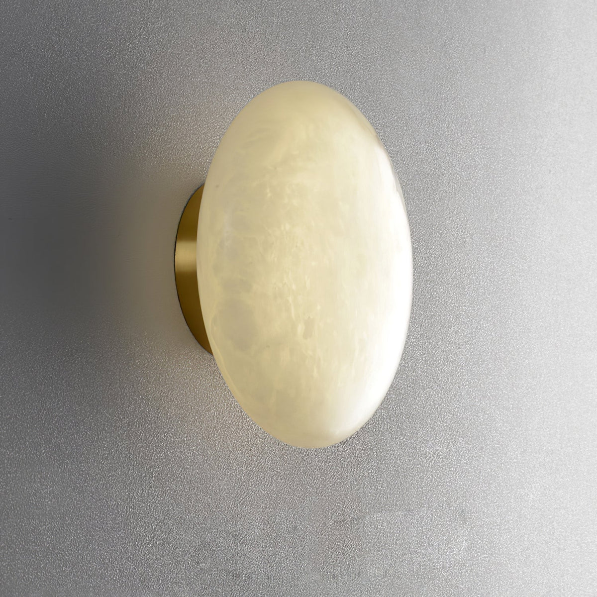 Vanorara minimalistische plafondlamp van albast