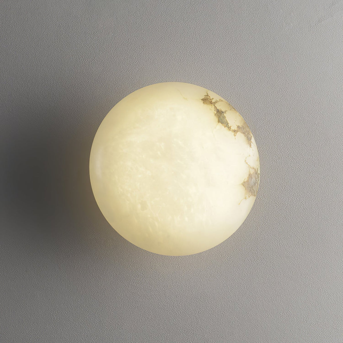 Vanorara minimalistische plafondlamp van albast