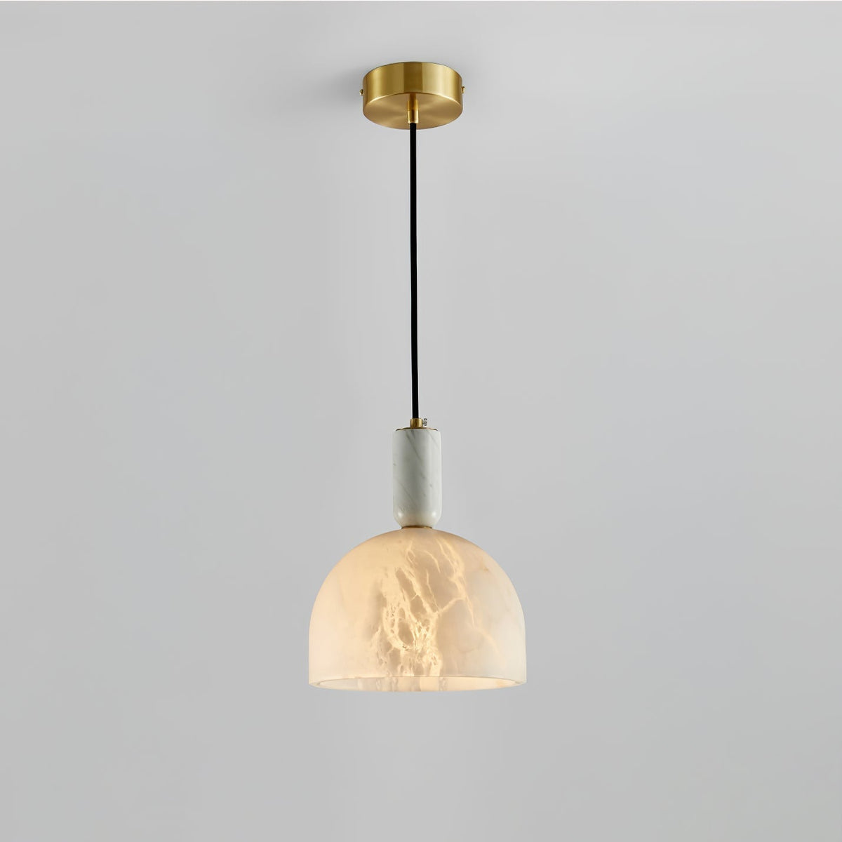 Leda minimalistische hanglamp in albast