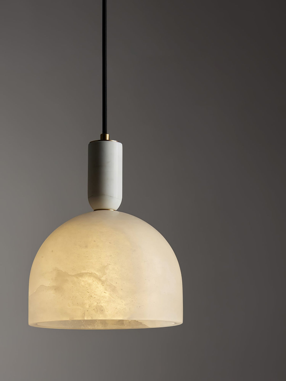 Leda minimalistische hanglamp in albast