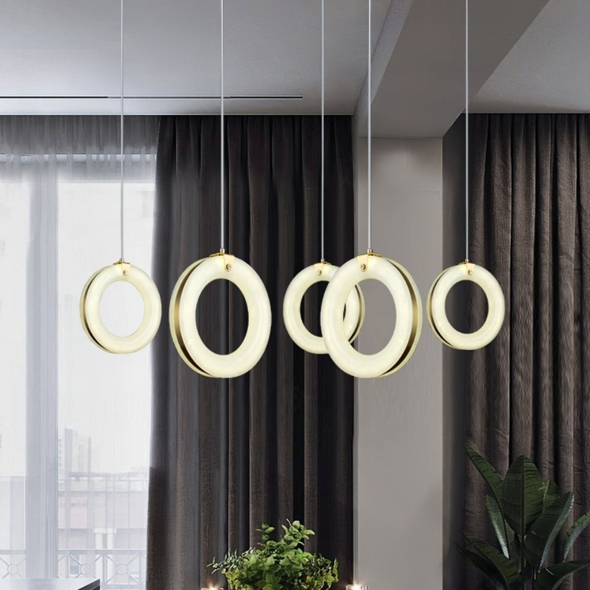 Orelia albasten hanglamp