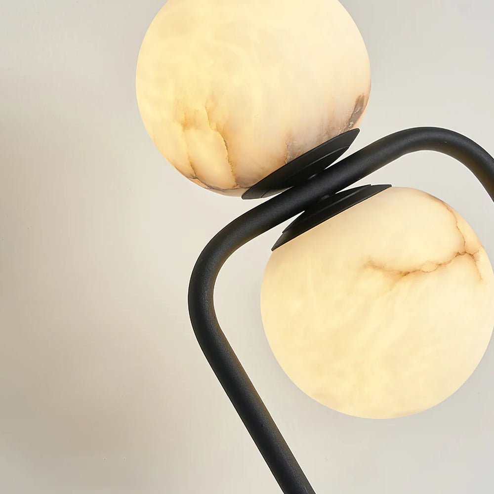 Callista minimalistisch albasten vloerlamp