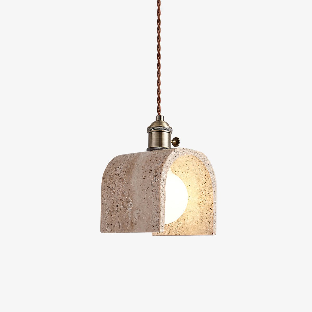 Qisk travertin hanglamp