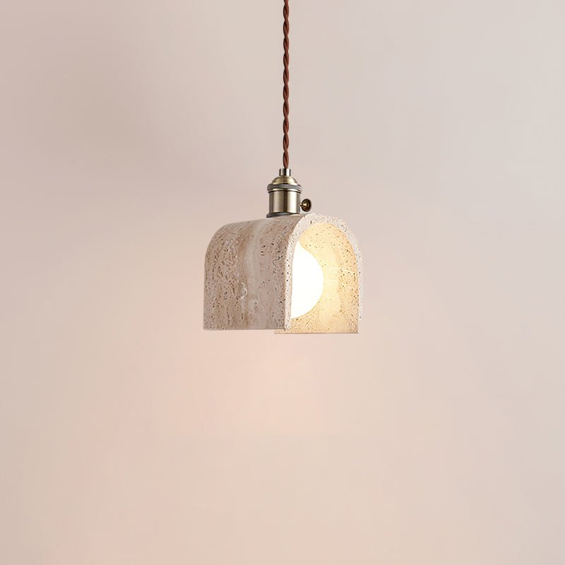 Qisk travertin hanglamp