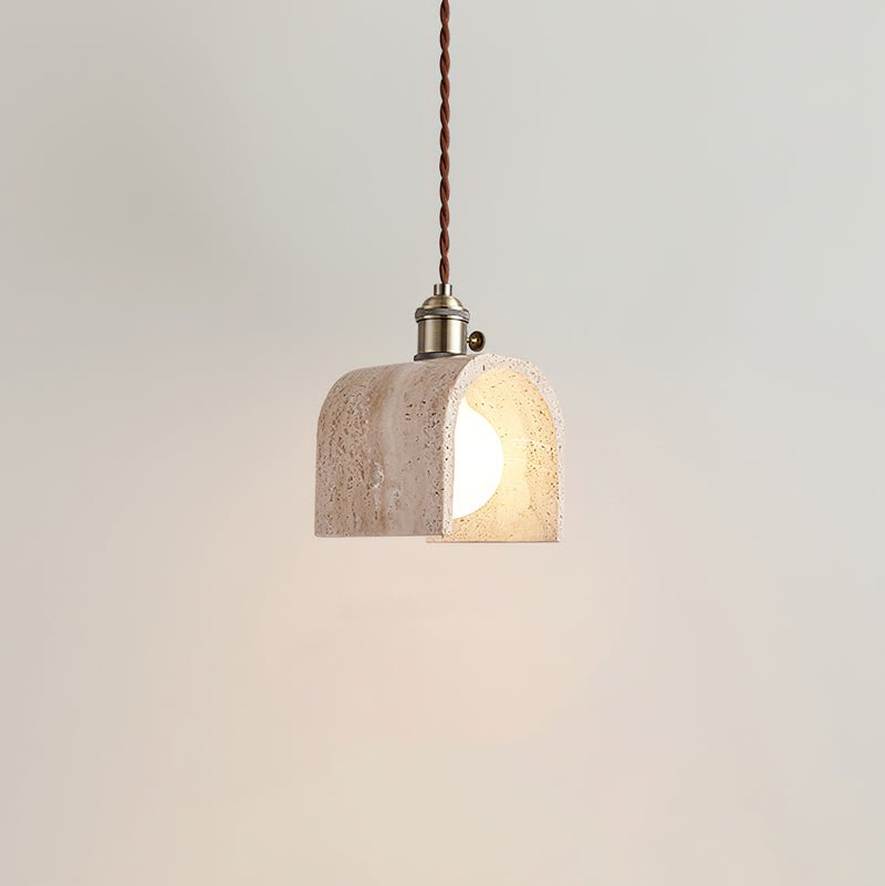 Qisk travertin hanglamp