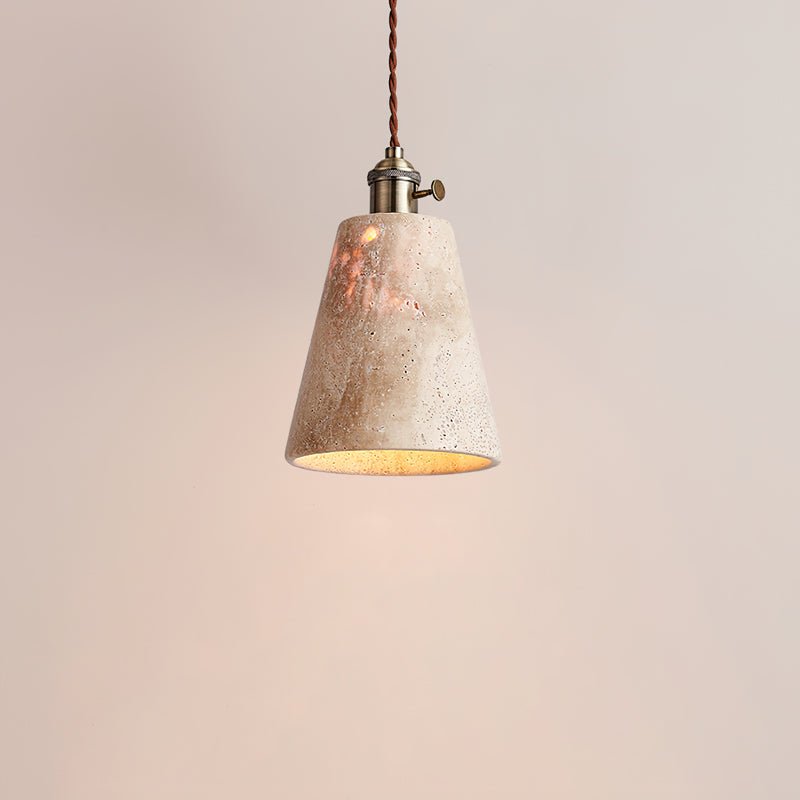 Qisk travertin hanglamp