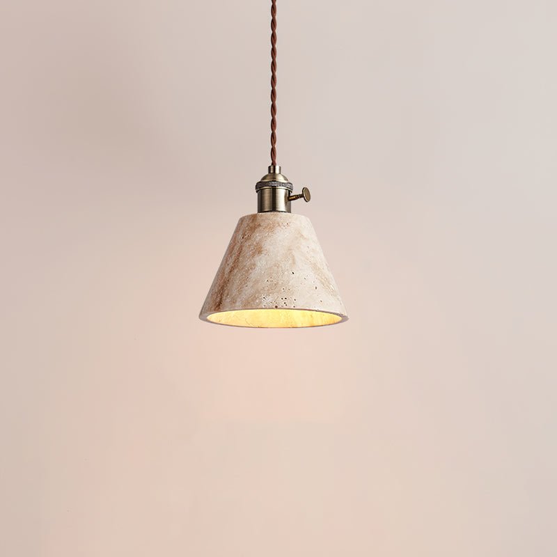 Qisk travertin hanglamp