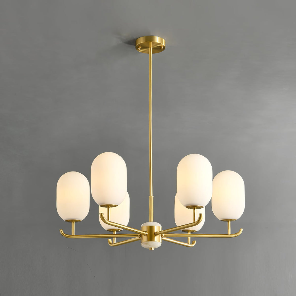 Sifuvyn Moderne geometrische glas kroonluchter