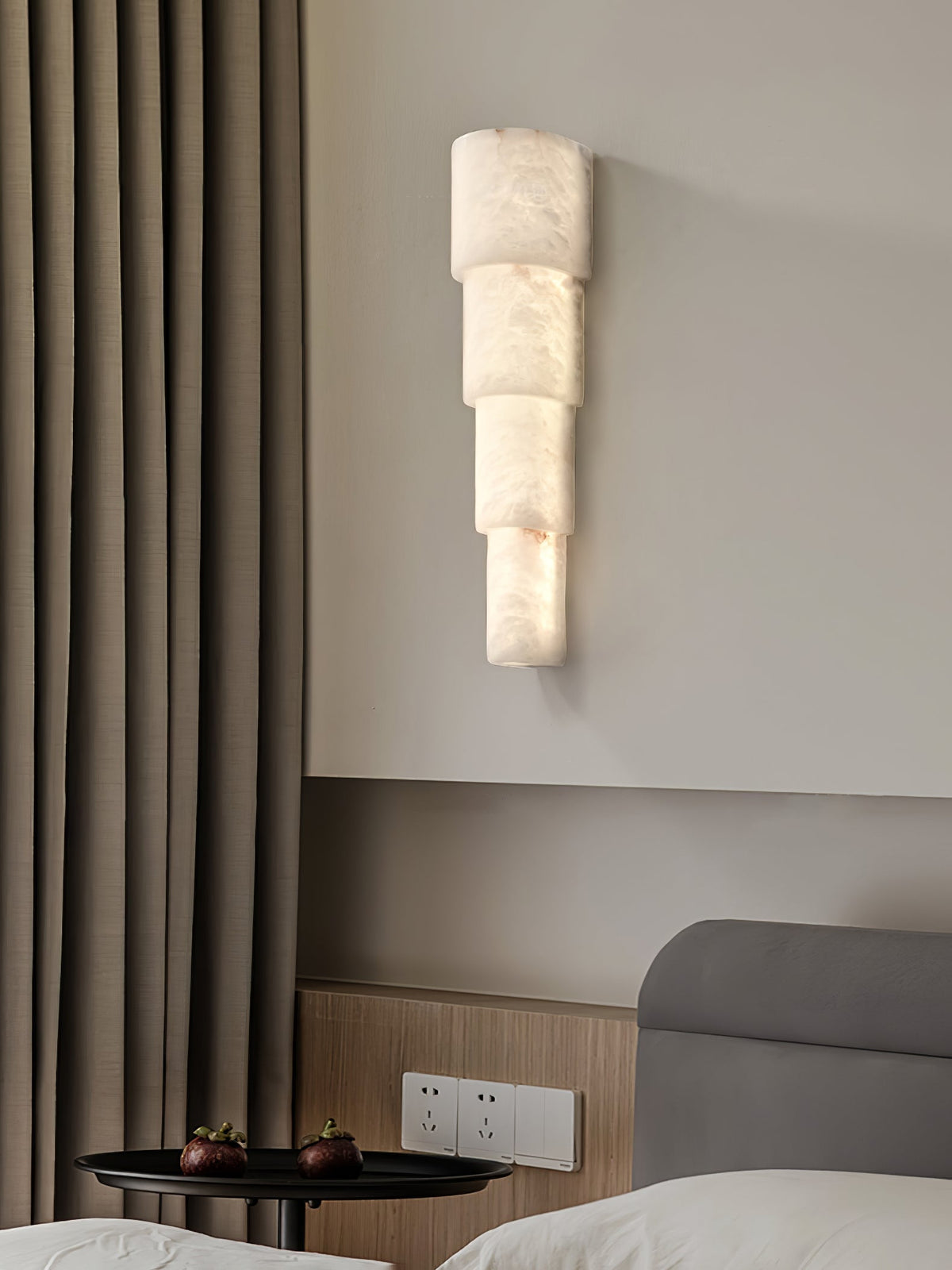 Raya albasten wandlamp