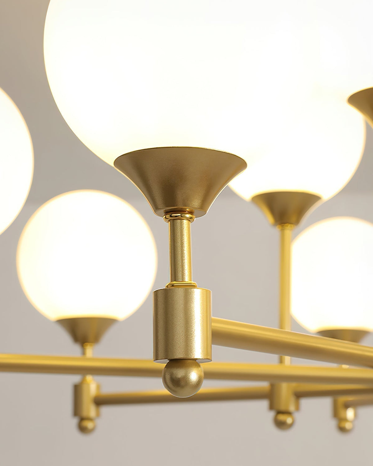 Celireon elegante kroonluchter met glas