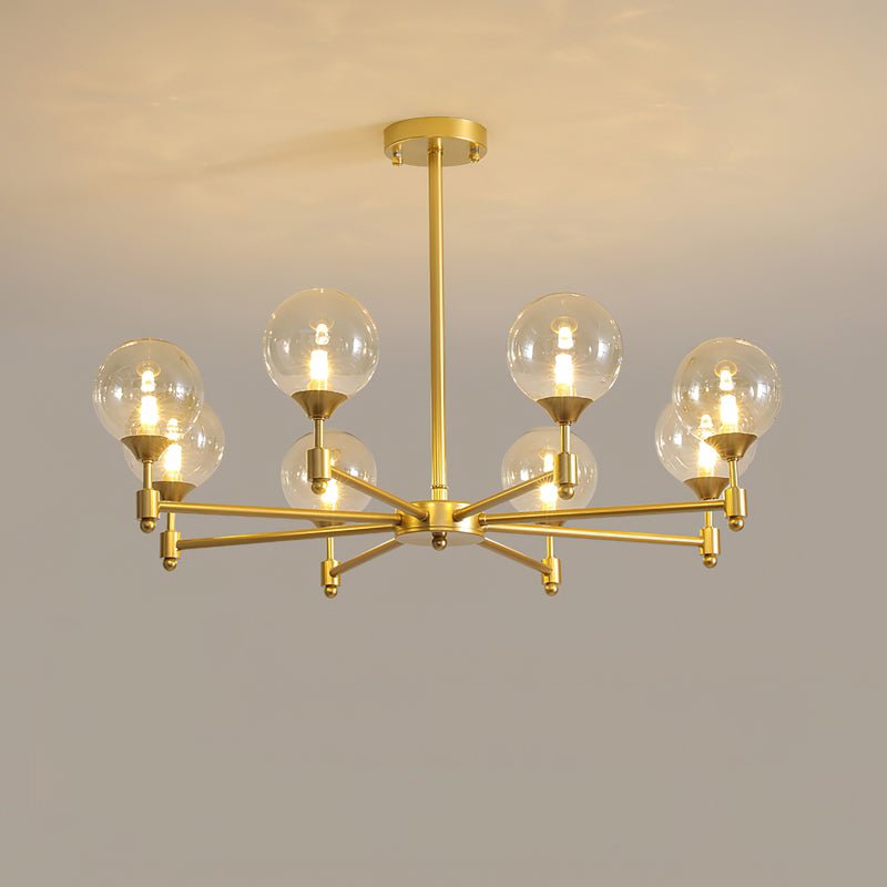 Celireon elegante kroonluchter met glas