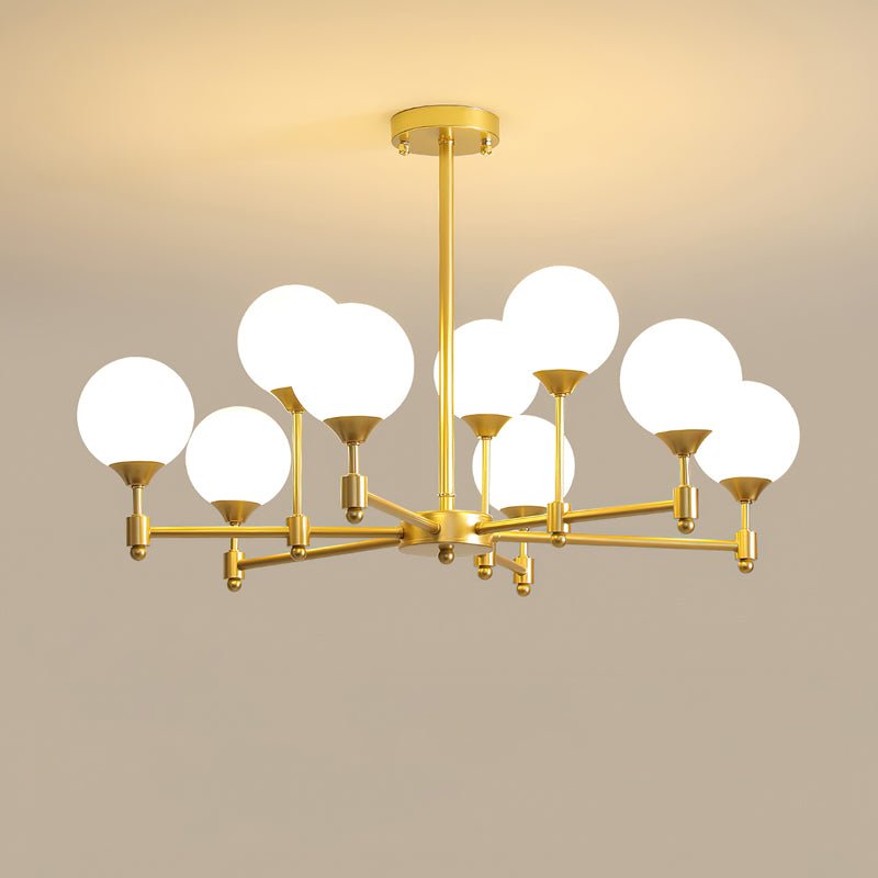 Celireon elegante kroonluchter met glas