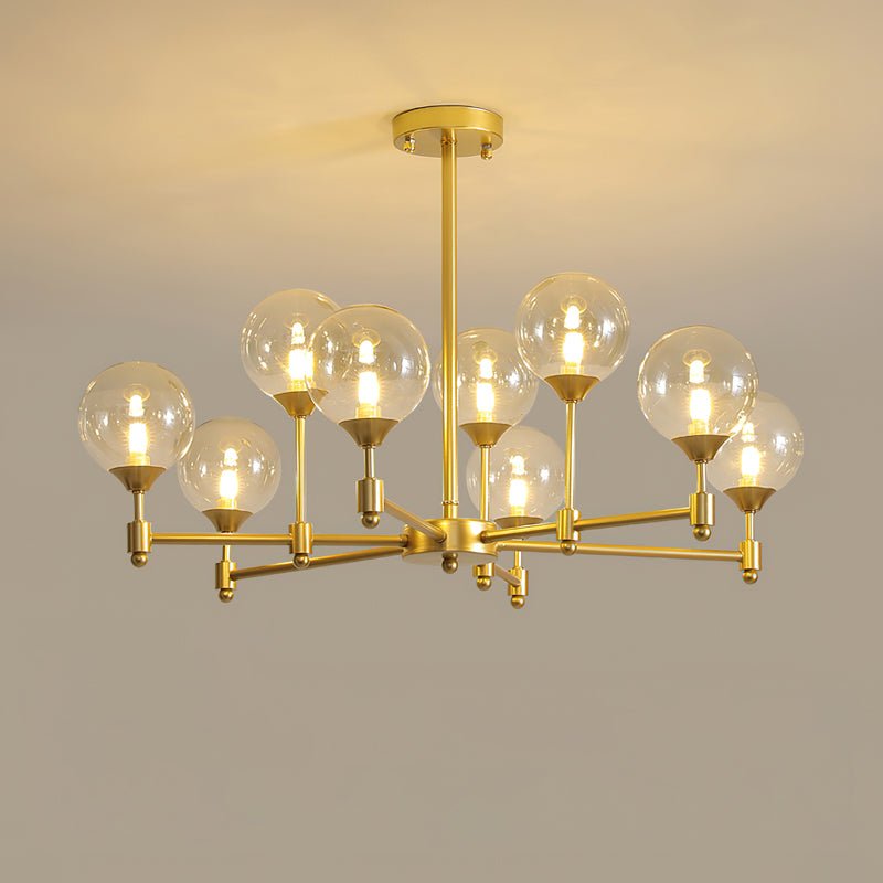 Celireon elegante kroonluchter met glas