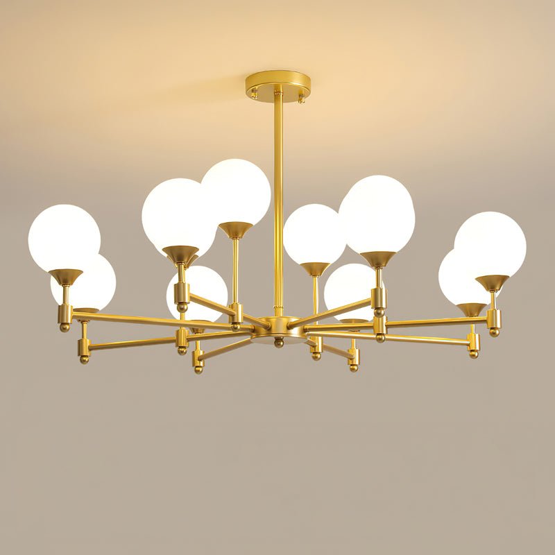 Celireon elegante kroonluchter met glas