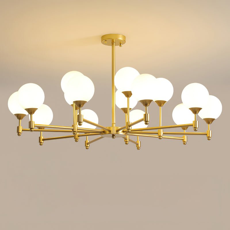 Celireon elegante kroonluchter met glas