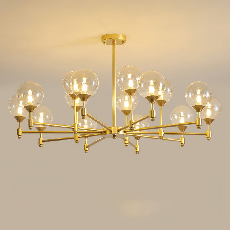 Celireon elegante kroonluchter met glas