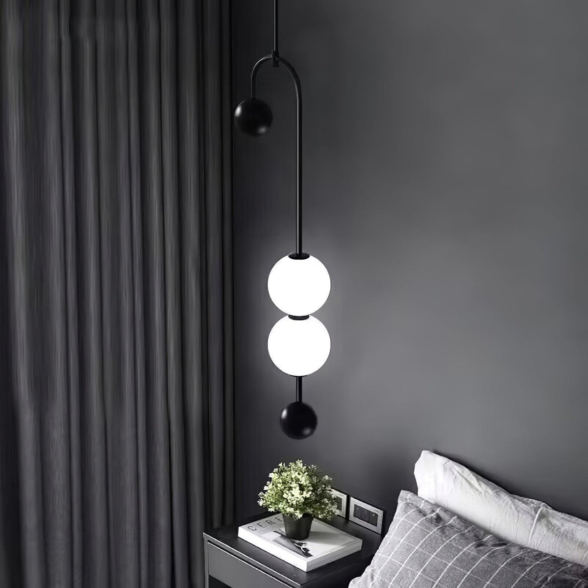 Ellise kunststof artistieke hanglamp