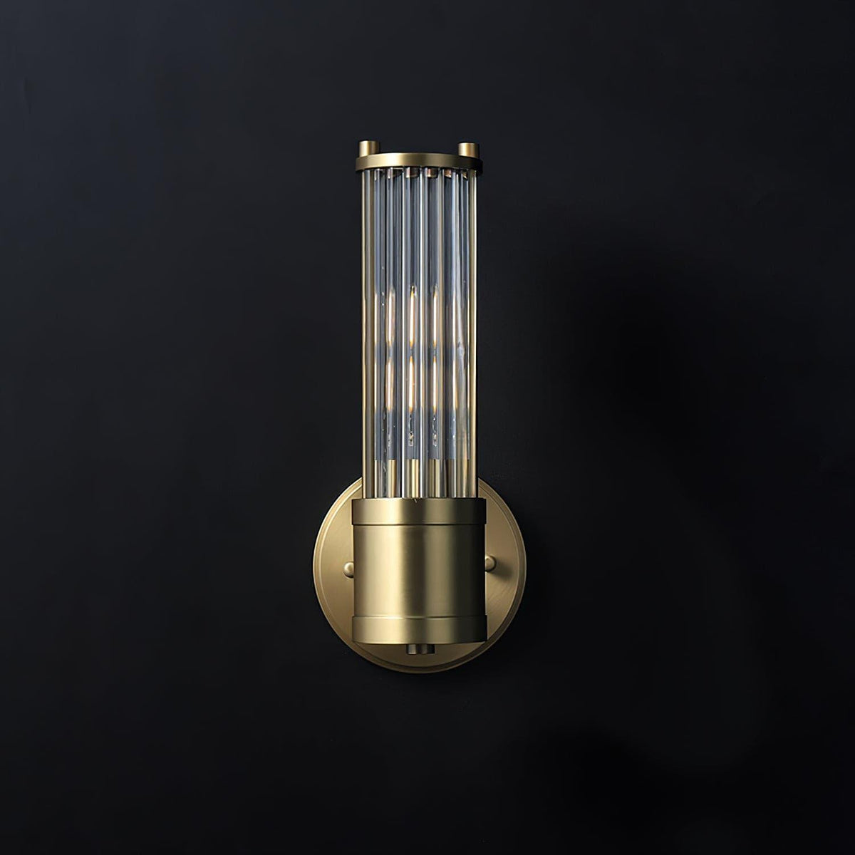 Vevenisra Noordse kunst cilinderglas wandlamp van glas