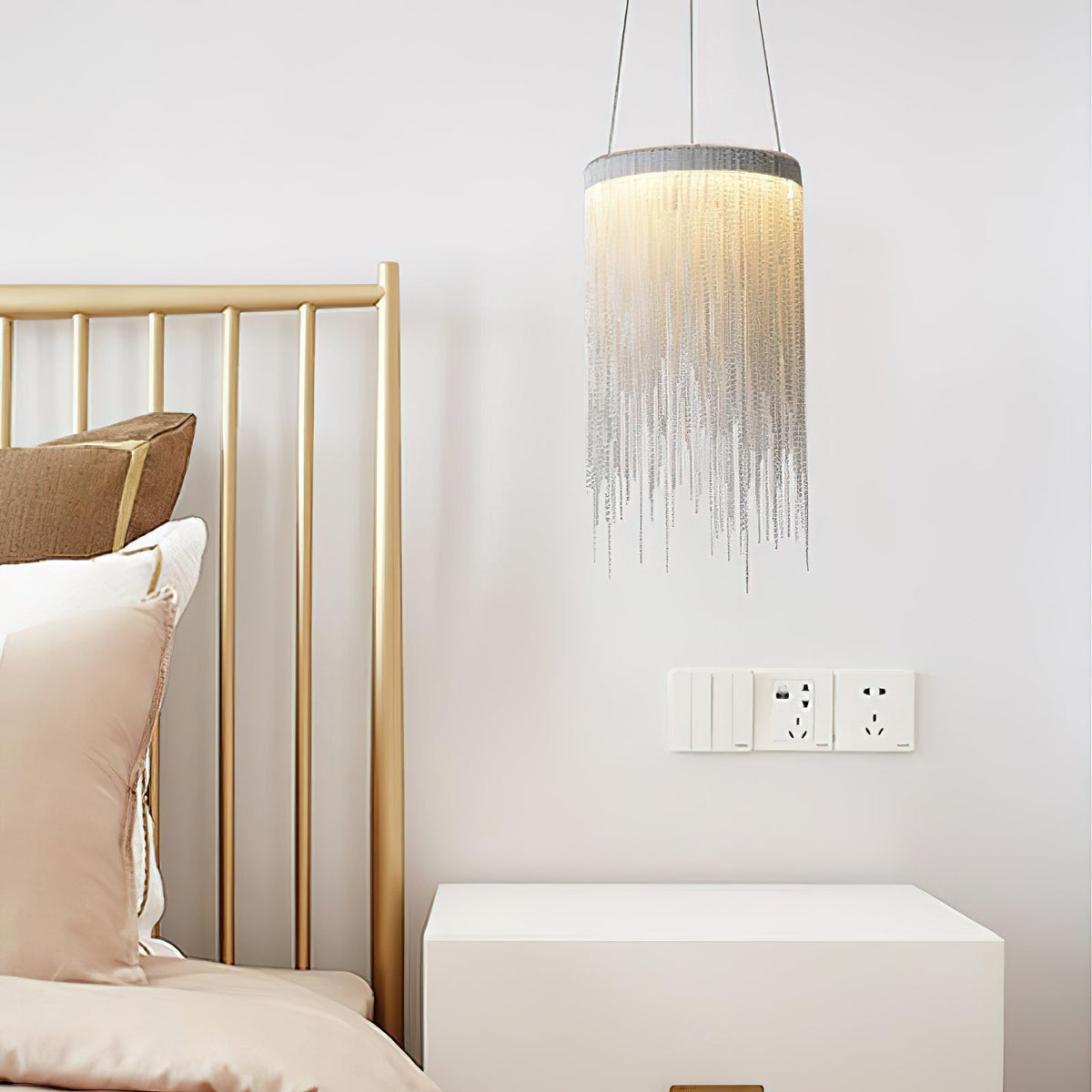 Arsoliel Postmodern Luxe Ketting Bloemblaad hanglamp