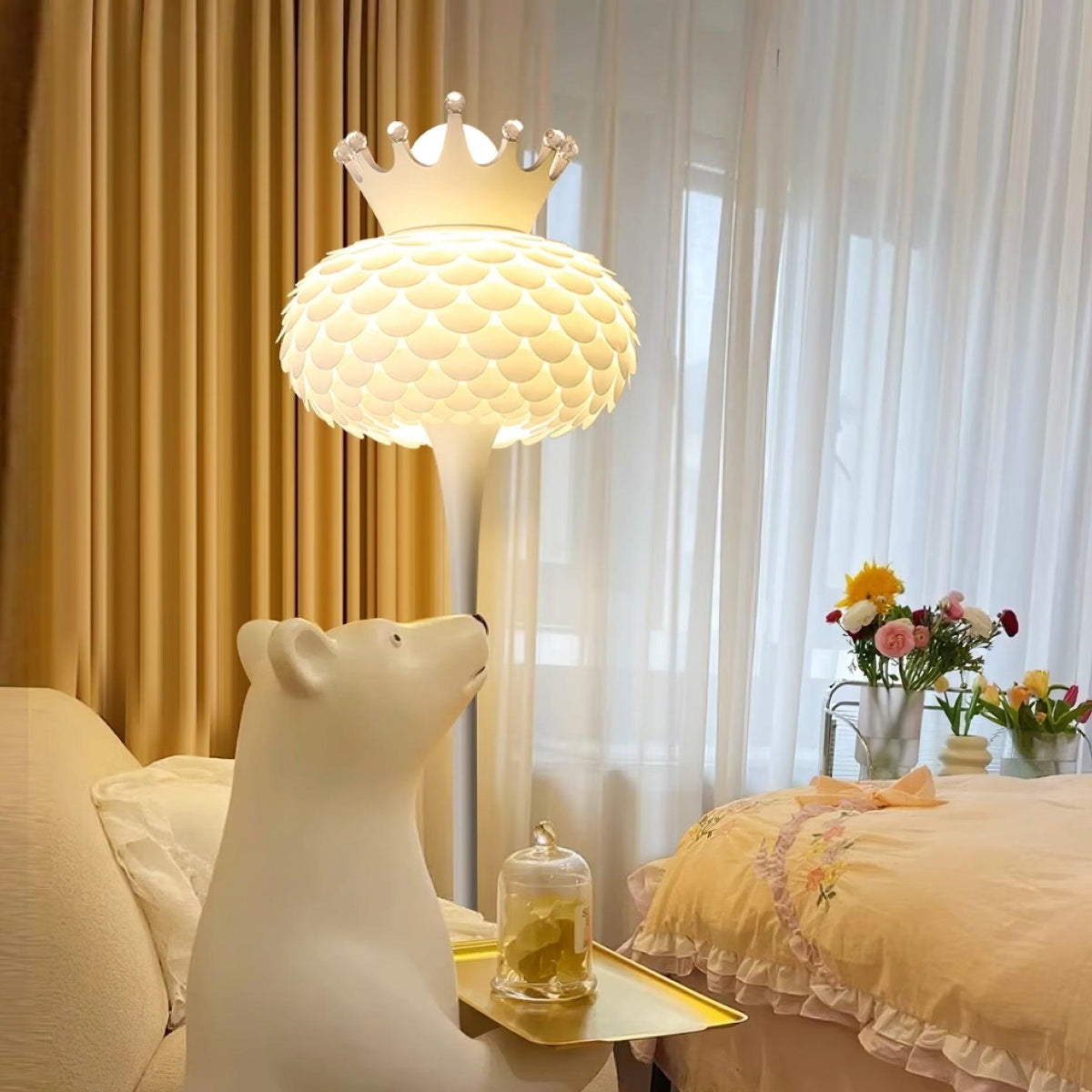 Regal moderne vloerlamp van PVC