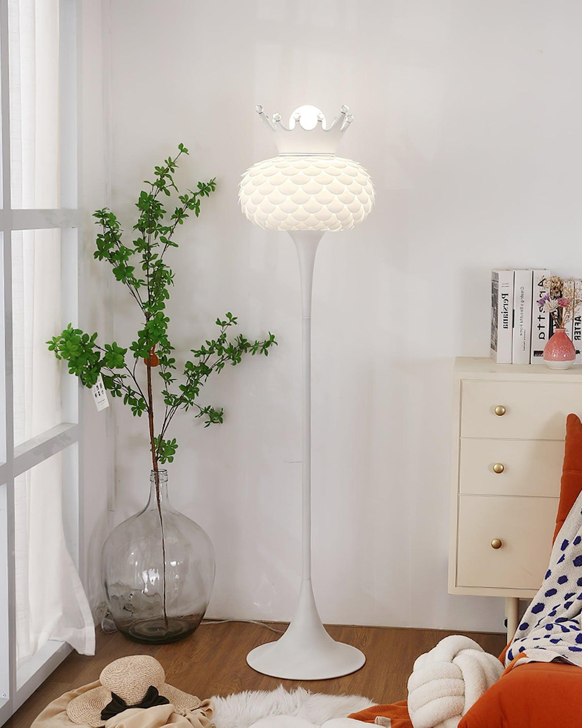 Regal moderne vloerlamp van PVC
