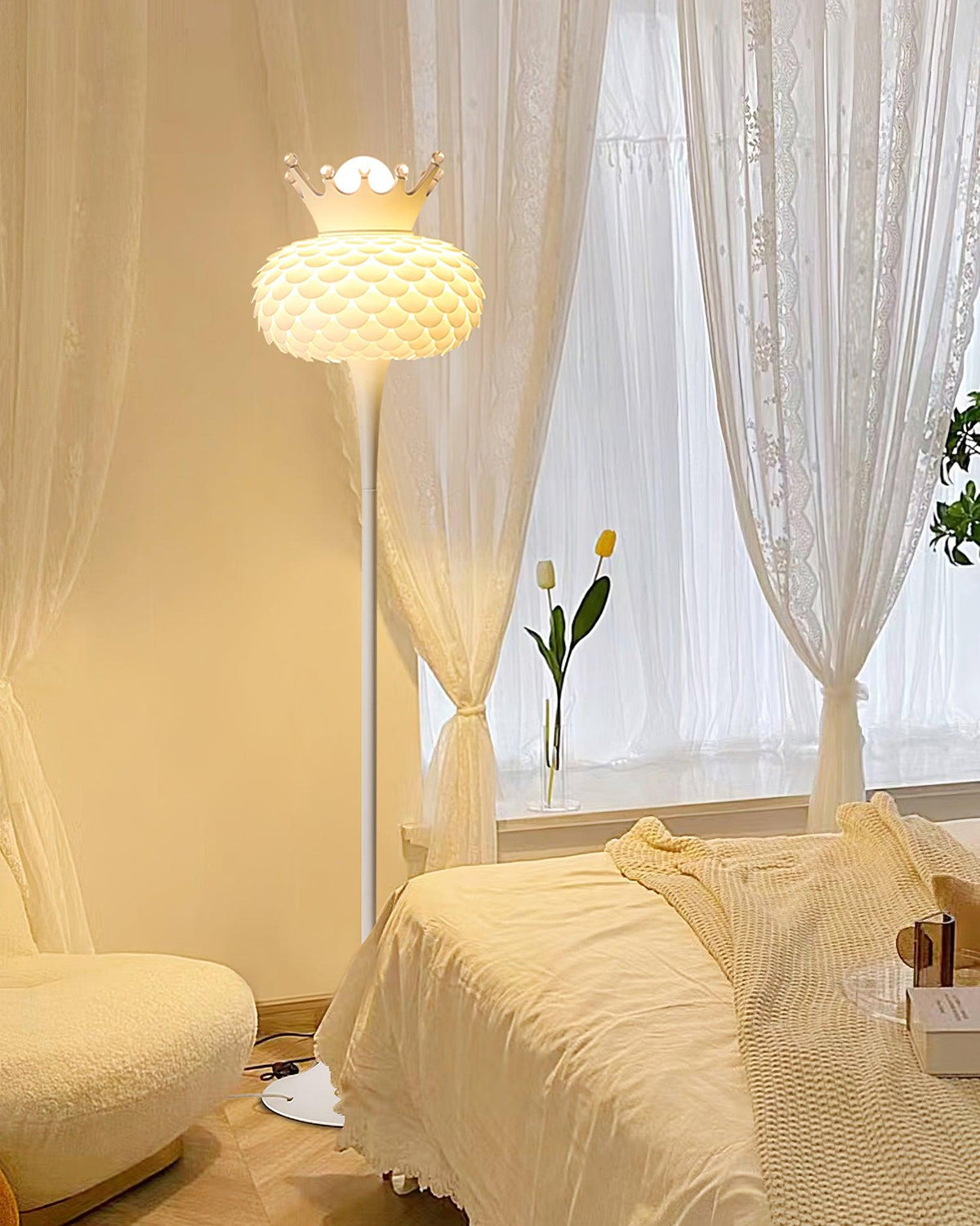 Regal moderne vloerlamp van PVC