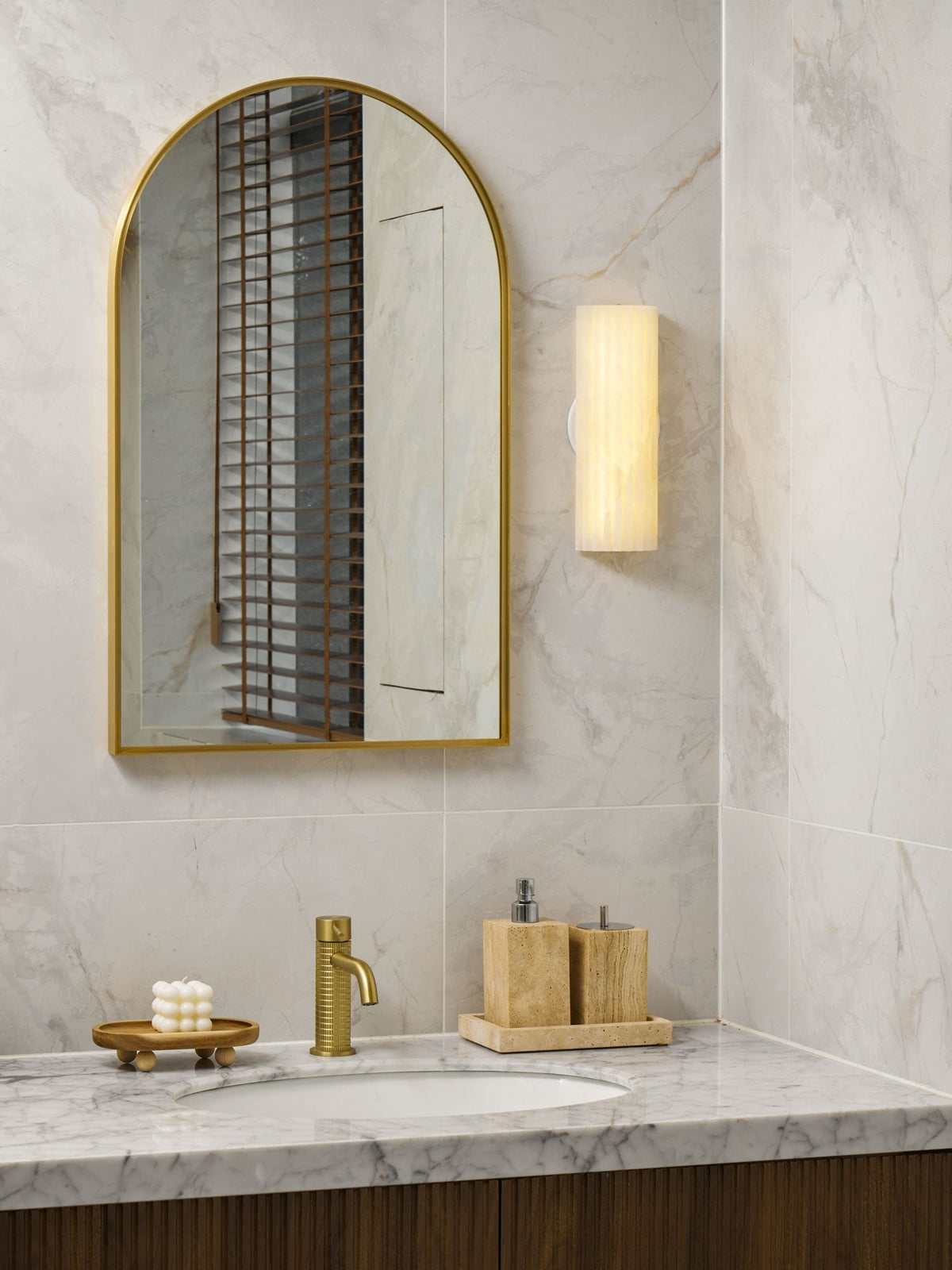 Orvian wandlamp Albast Minimalistisch