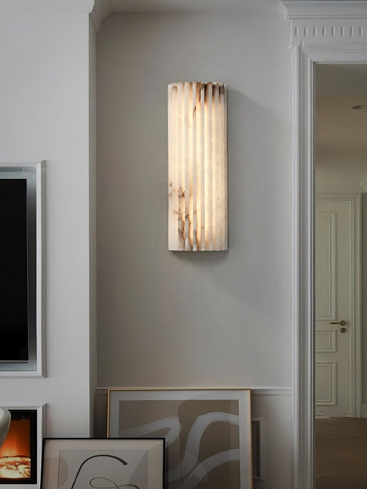 Orvian wandlamp Albast Minimalistisch