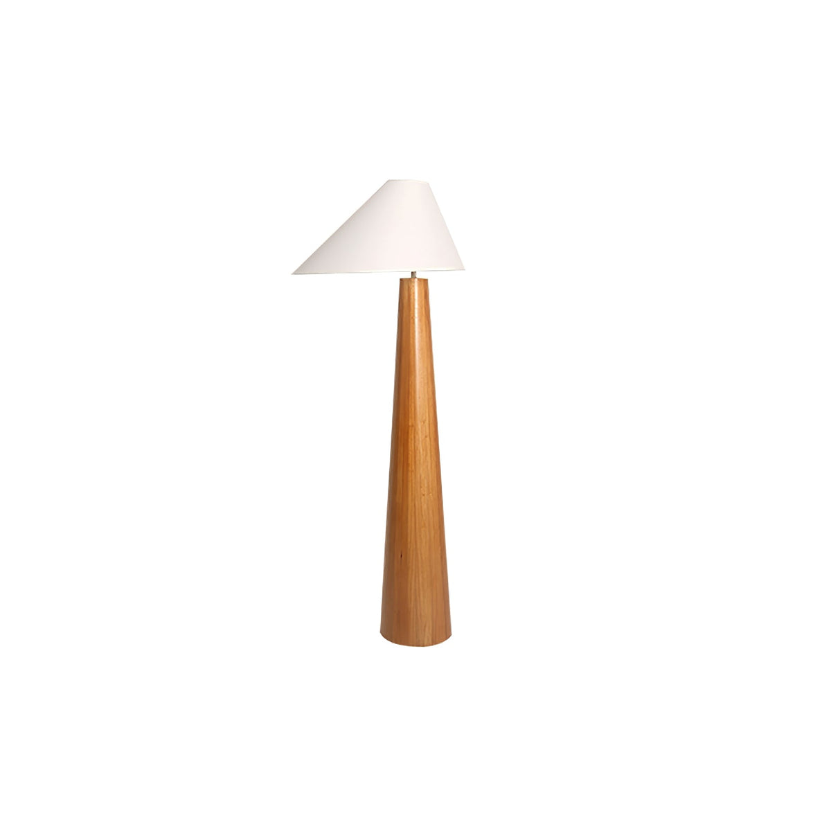 Pinnacle minimalistisch Houten vloerlamp