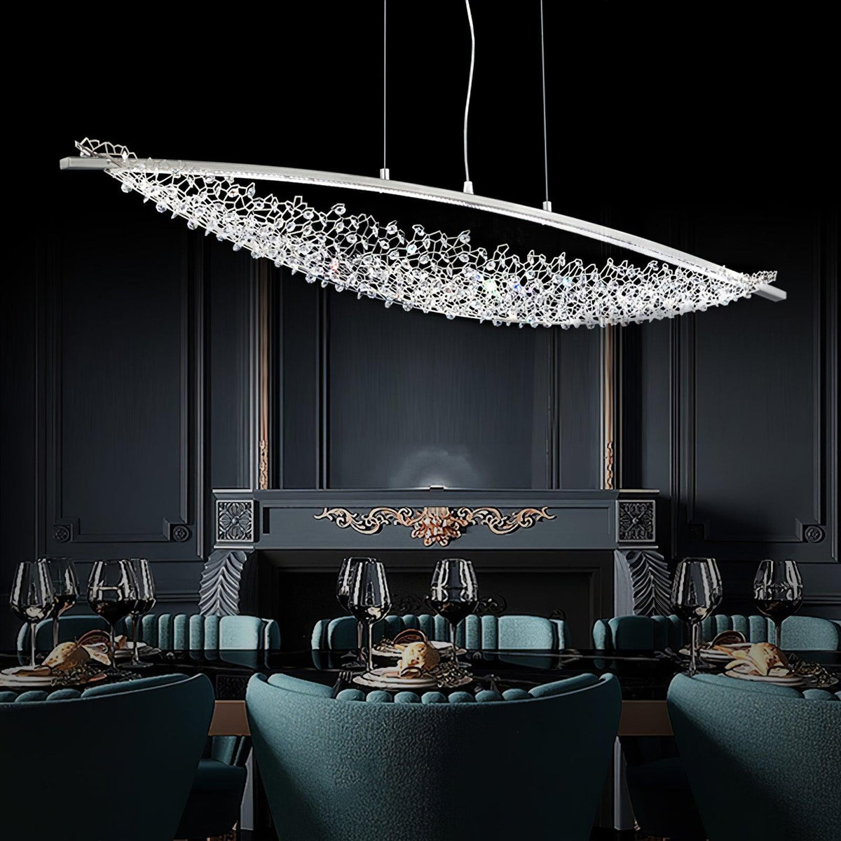 Elvarin kristal hanglamp