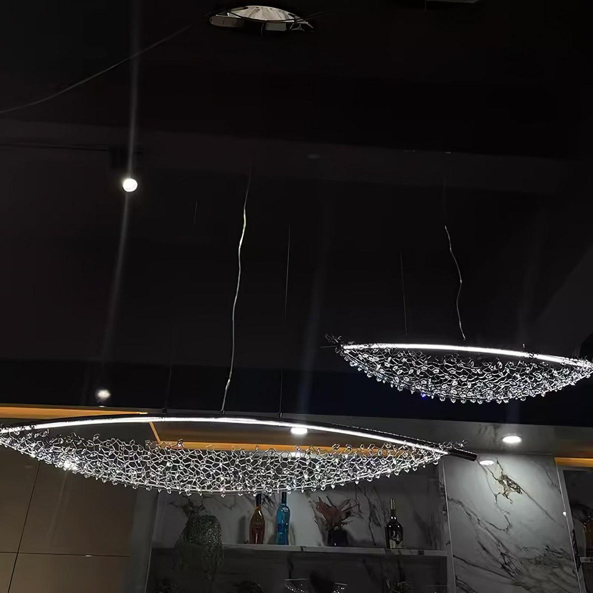 Elvarin kristal hanglamp