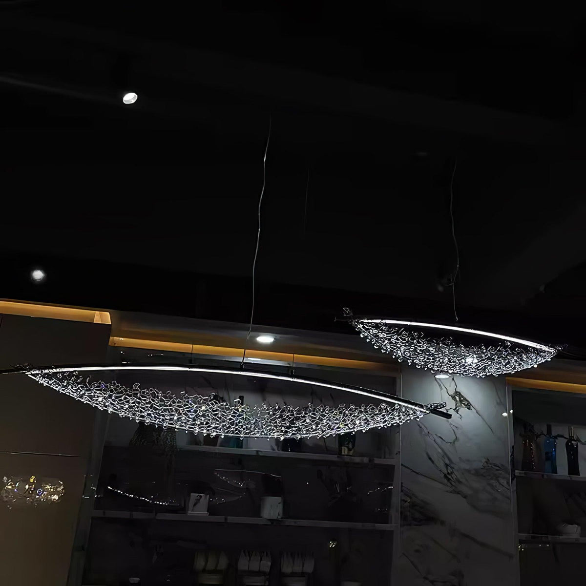 Elvarin kristal hanglamp
