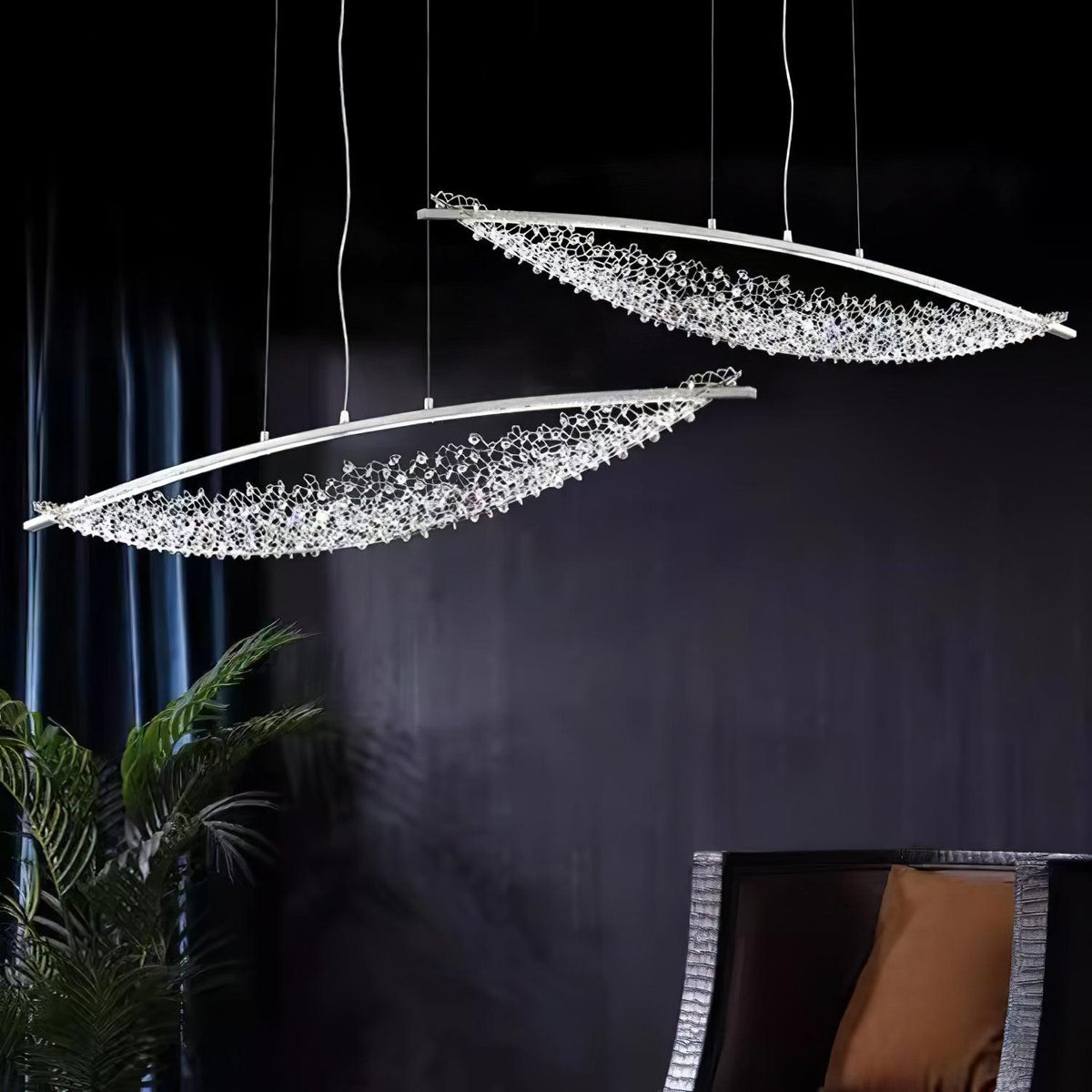 Elvarin kristal hanglamp