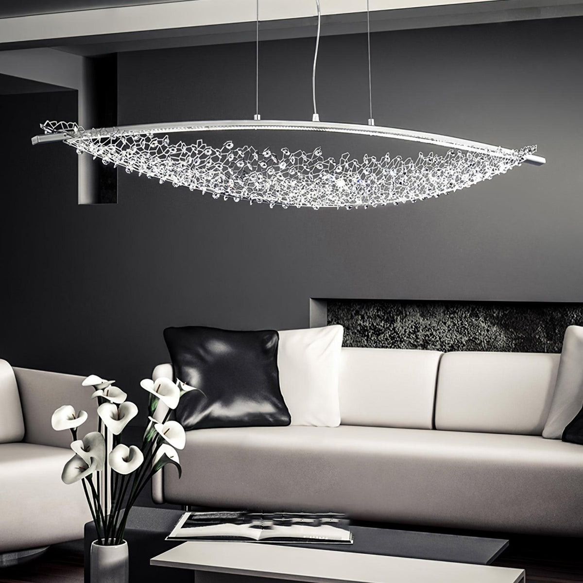 Elvarin kristal hanglamp