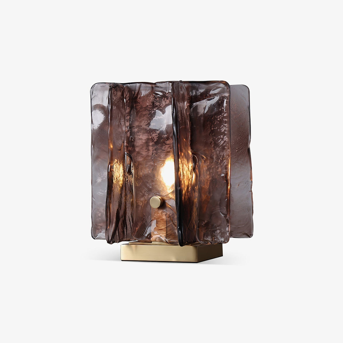 Avlaear Kunstglas tafellamp van glas