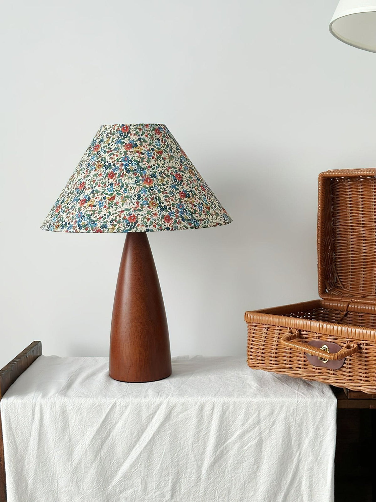 Ber Vintage Houten tafellamp