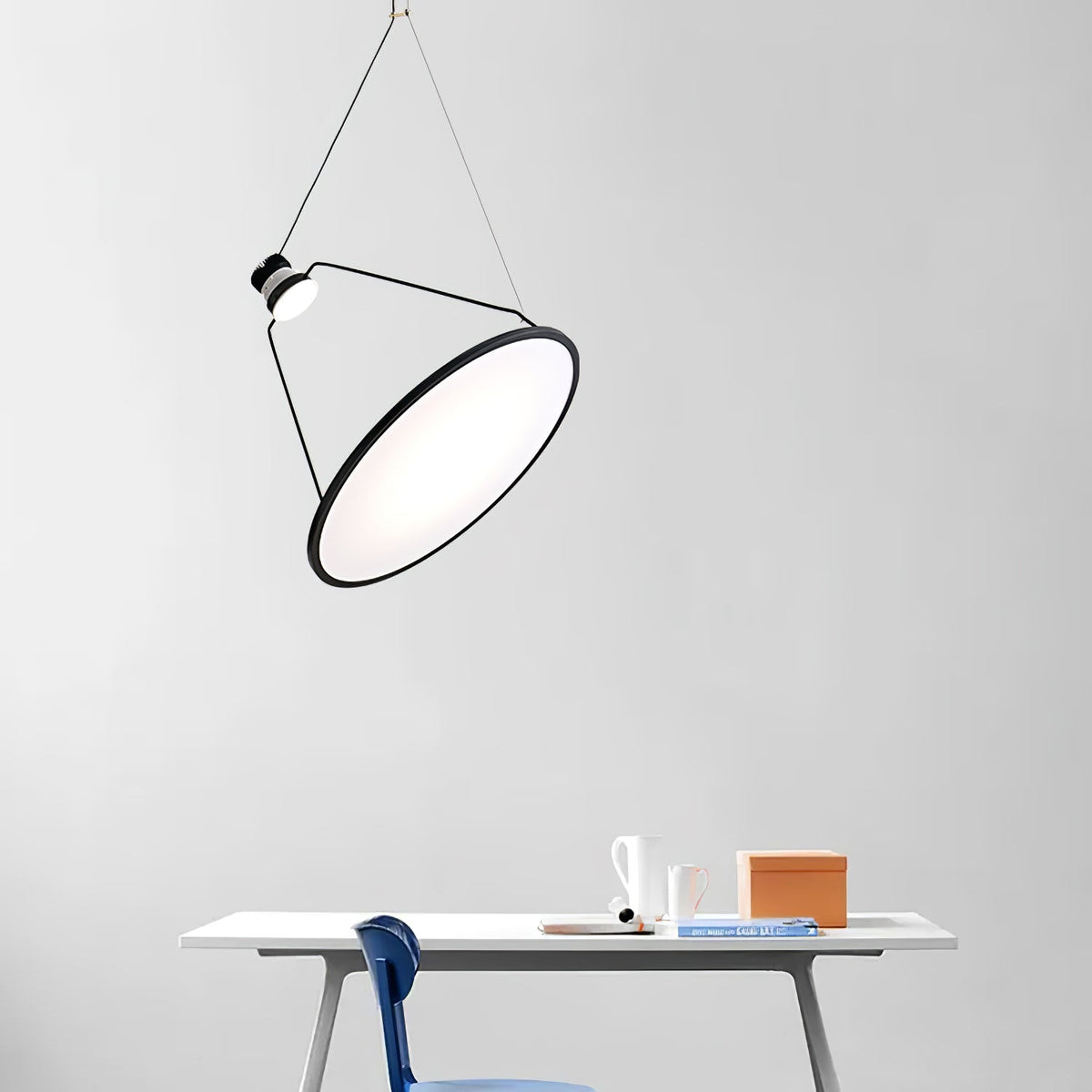 Brio staal Minimalistische hanglamp