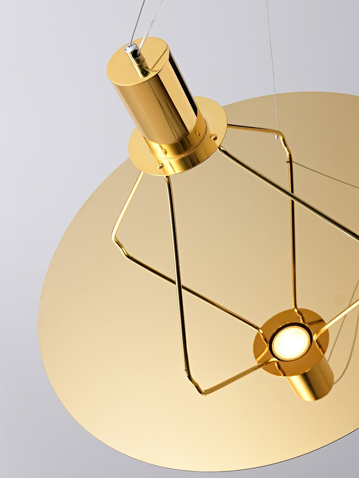 Brio staal Minimalistische hanglamp