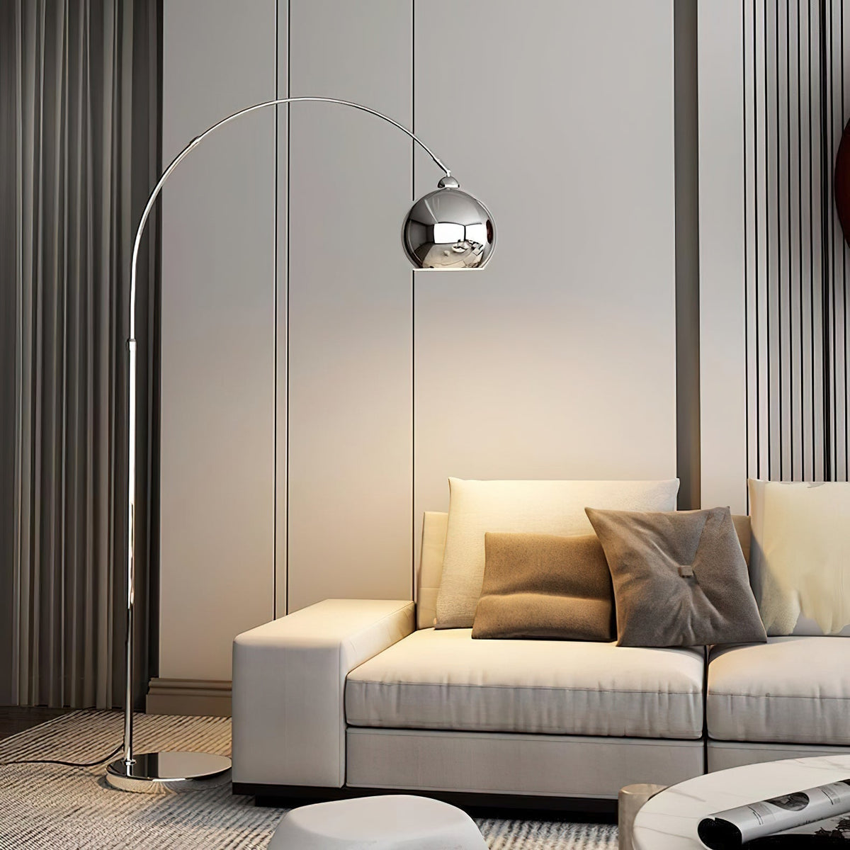 Opal Minimalistische vloerlamp