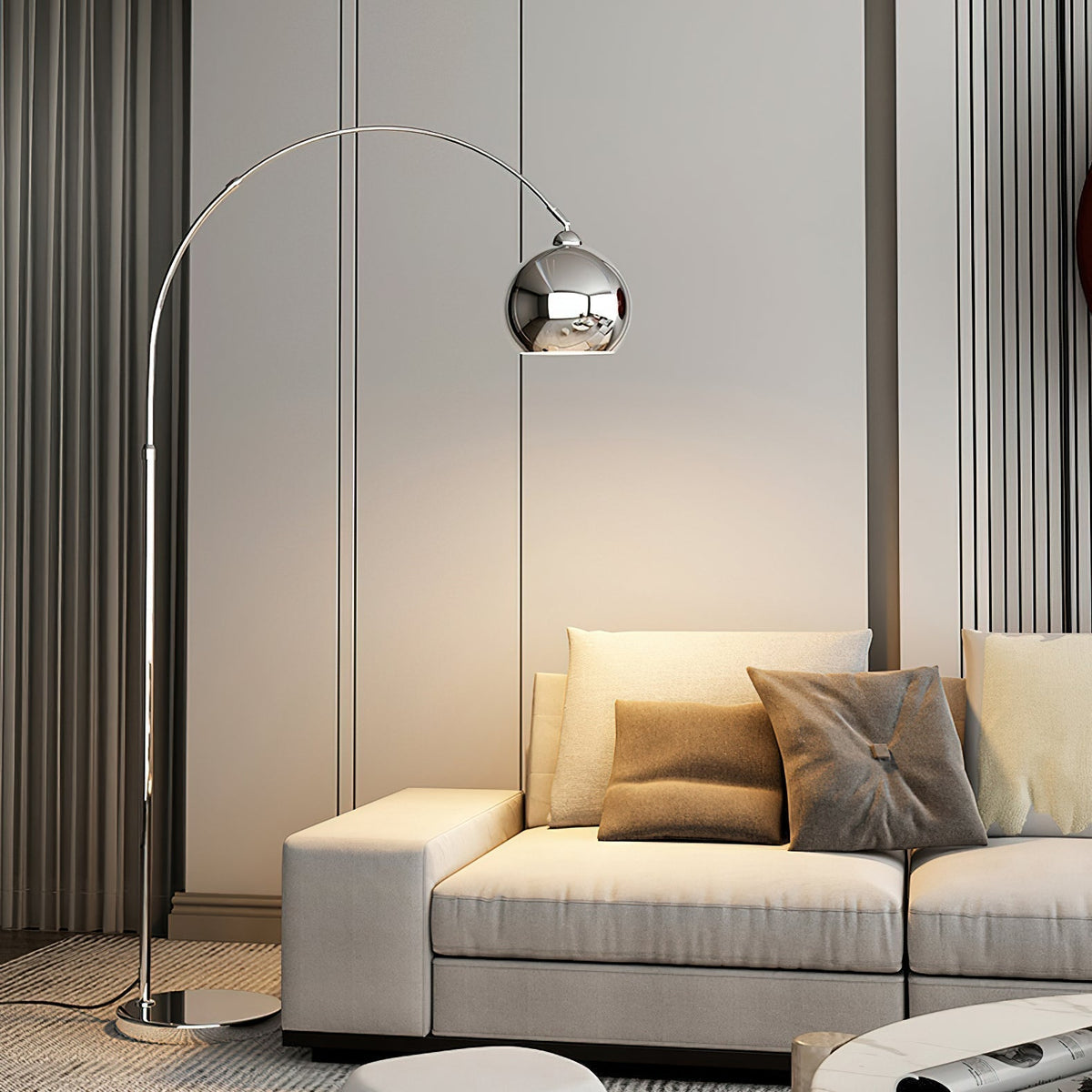 Opal Minimalistische vloerlamp