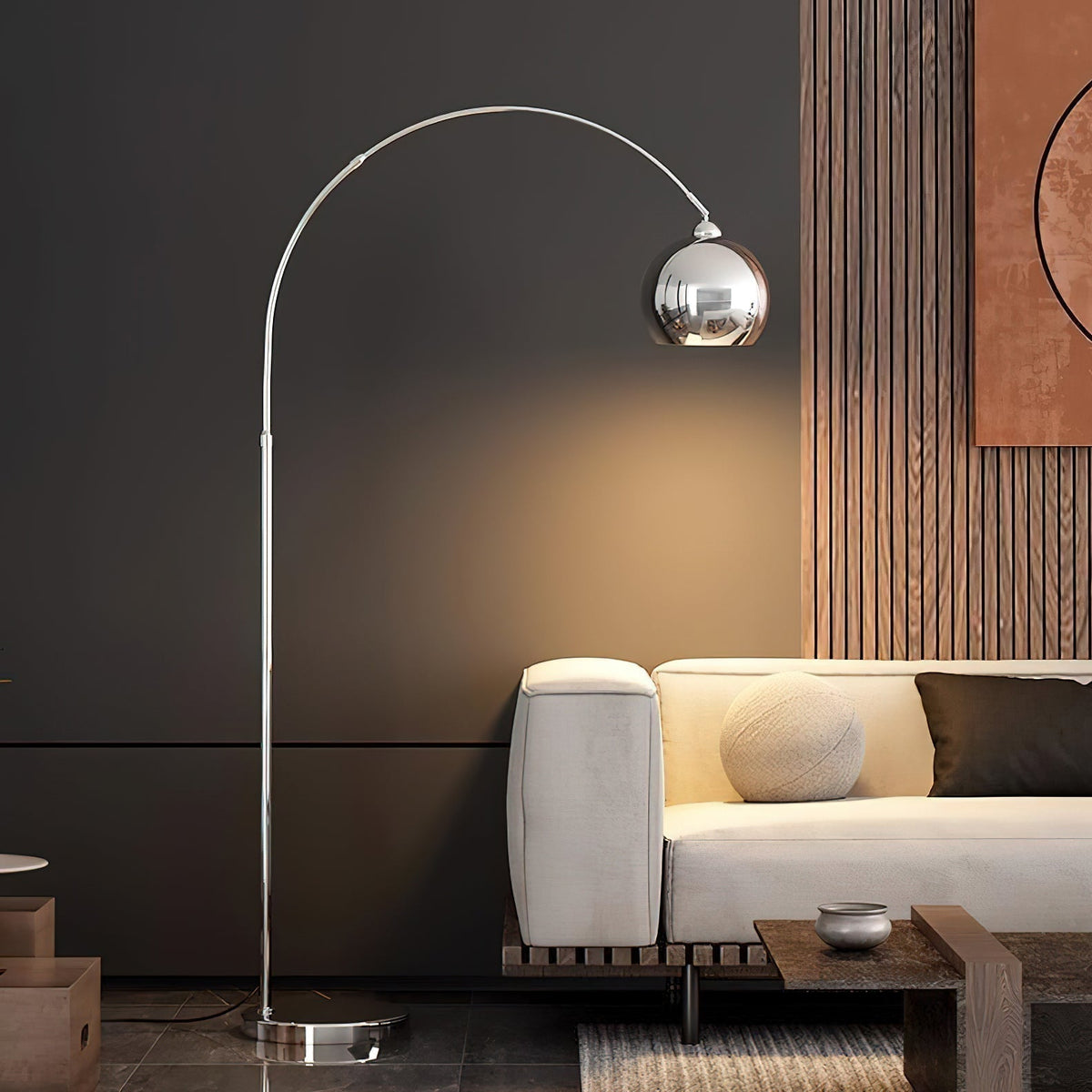 Opal Minimalistische vloerlamp