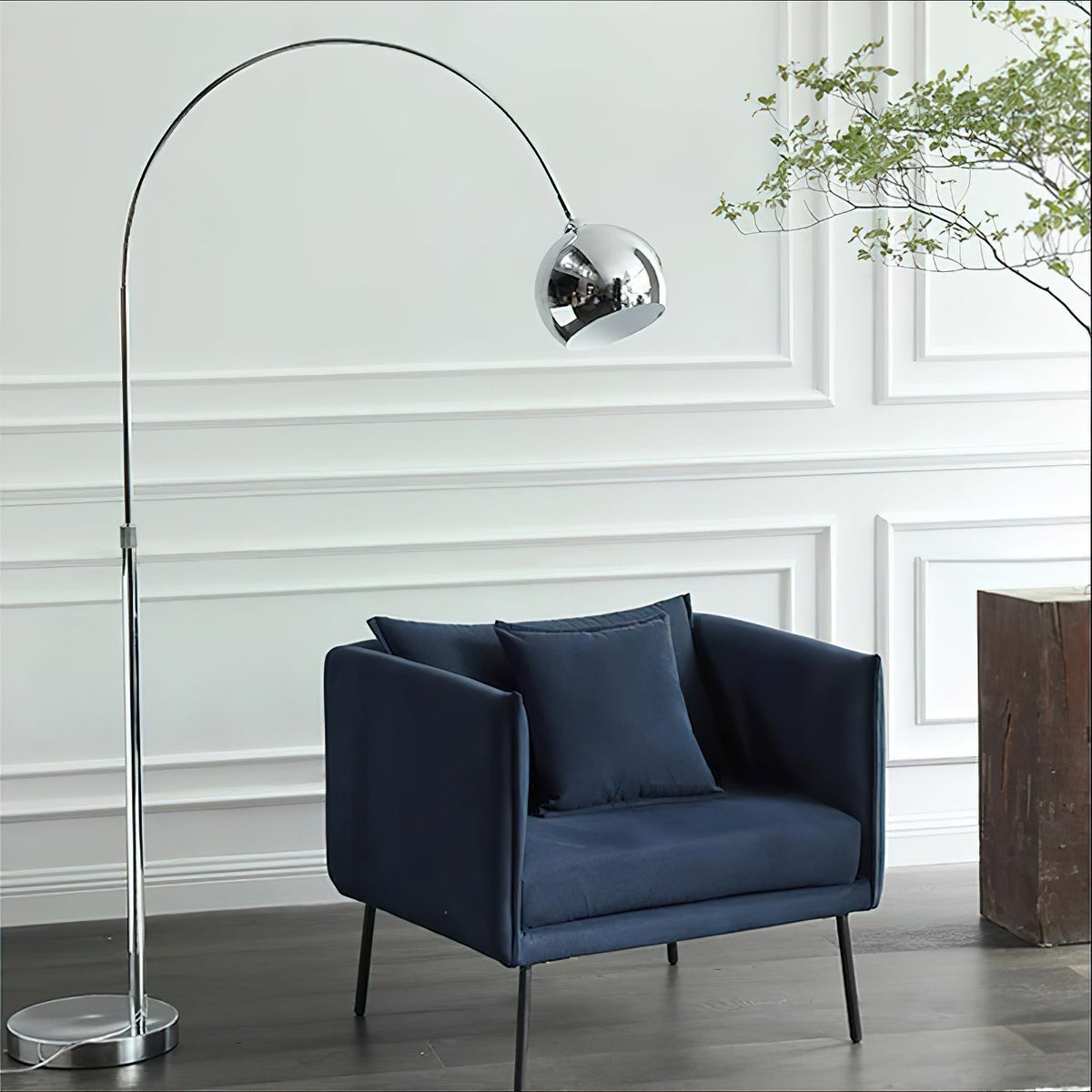 Opal Minimalistische vloerlamp