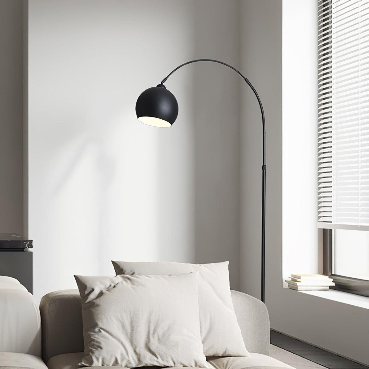 Opal Minimalistische vloerlamp