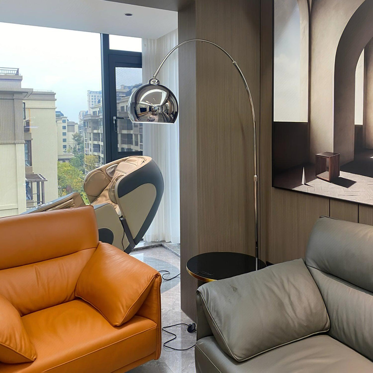 Opal Minimalistische vloerlamp