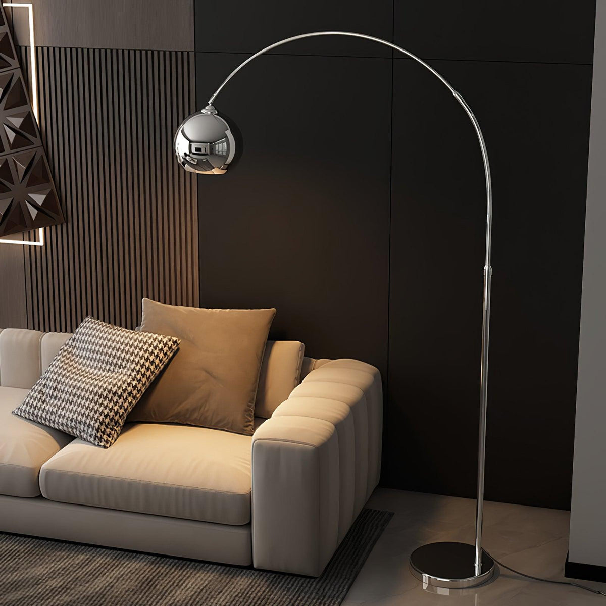 Opal Minimalistische vloerlamp