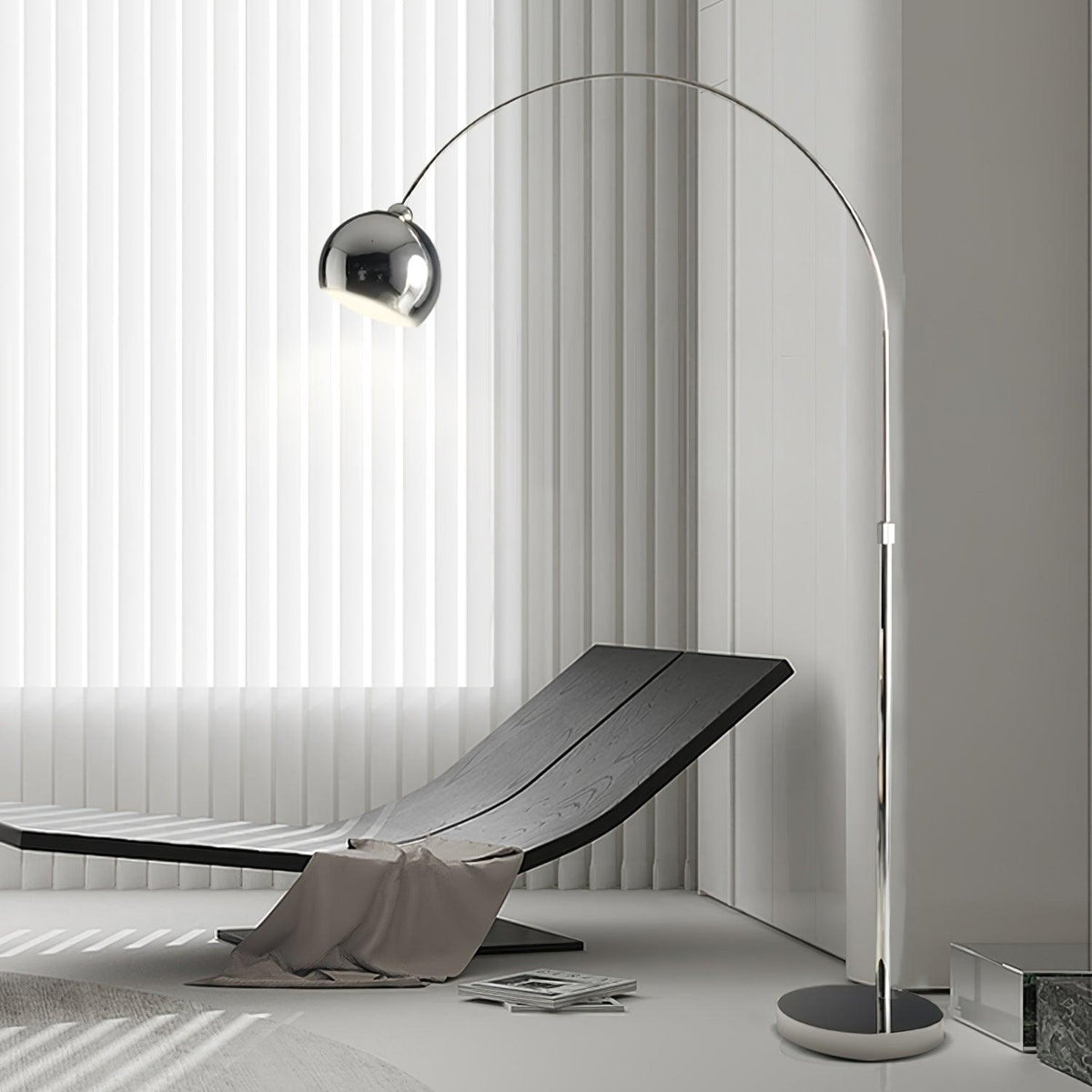 Opal Minimalistische vloerlamp
