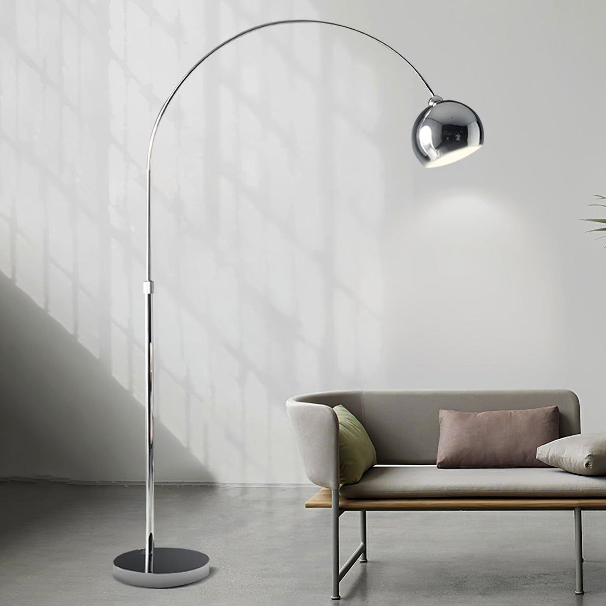 Opal Minimalistische vloerlamp